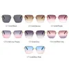 ALOZ MICC New Fashion Square Sunglasses Women Brand Design Luxury Women Diamond Sun Glasses Female Grey Shades UV400A4009562988