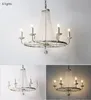 Retro Vintage Cooper Crystal Drops E14 LEDシャンデリア/大型ヨーロッパの帝国スタイルLustres Chandelier Lighting LoomRetro Vintage