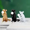 樹脂マウステーブルランプモダンベッドルームベッドサイドライト漫画動物LEDナイトライトクリエイティブチルドレンスタディルームデスクランプ