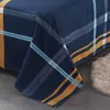 Thuis textiel twin volledige koningin king bed linnen set jongen jongen volwassen meisje beddengoed pak plaid blauwe dekbedovertrek kussensloop