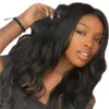 SHUOWEN Synthetic Hair Wig Black Brown Wavy Wave Full perruques Simulation Human Hair Soft Wigs 103#