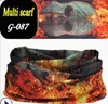 Multi Colors Bandana Tube Scarf Head Face Mask Neck Gaiter Headwear Snood Beanie 20 Färger Partihandel