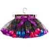 Halloween Dot Girls Tutu Rok Gedrukt Boog Kinder Half-Lange Mesh Rok Kids Jurk Baby Skorts Kerst Halloween Outfits