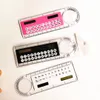 Mini Portable Solar Energy Calculators Creative MultifUNction Ruler Student Rulers Calculator