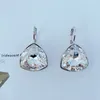 серебряные серьги-капли свадебные украшения с элементами ровского кристалл для помолвки невесты бижутерия лучший рождественский подарок бижутерии2080754