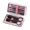 Maniküre Pediküre Set Nagel Clipper Cutter Scissor Nagelfeile Pinzette tote Hautentferner Earpick Wachs Akne Nadel Edelstahl Groomin