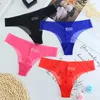 Sexy transparant slipje ultradunne lage taille strings t terug ondergoed Lingeries Vrouw briefs Vrouwen doorzien door ondergoed kleding