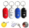 Zelfverdediging alarm led fluitje sleutelzoeker knipperende pieping geluidscontrole anti-verloren keyfinder locator Tracker met sleutelhanger