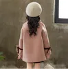 Pink children039s overcoat girls autumn and winter clothing winter pure wool coat manufacturer s 4863626