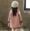 Pink Children039s Girls Girls Autunno e inverno inverno Pure Wool Coat produttore S 7659304