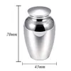 70x45mm Cremation Urns Ashes Holder Keepsake Aluminum alloy Memorial Urn Funeral for Ash - Your Wings were Ready My Heart was Not