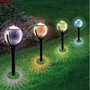 Lampada da prato solare Controllo della luce esterna Lampade da giardino solari Luci da prato impermeabili in plastica Lampada da giardino per esterni GGA2241