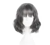 Justerbar Välj färg och stil Sydkorea Wig Air Bang Pitie med daglig Harajuku Cosplay Wig Hög temperaturfiber