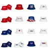 Donald Trump 2020 Fisherman Hat Håll Amerika Stora hinkar Sommar Mode Sunscreen Caps Party Hats Leverans 17Tyles RRA3136N