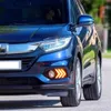 ホンダHRV HR-V EU 2018 2018 2019白/黄色LED昼間の走行灯DRLフォグランプのターン信号が付いているLING