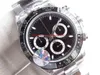 JH fabrique de très bonnes montres pour hommes 40 mm 116500 116509 Chronographe travail 4130 Mouvement saphir Mécanique Automatique Bracelet pour homme303V