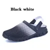 Hot koop-e strand sandalen lente zomer herfst mannen en vrouwen slippers flats schoenen ademend mesh uitgehold sandalen vrijetijdschoenen uni