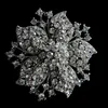 Different Style Wedding Bouquet Brooch Accessories Silver Plating Rhinestone Brooch Pins
