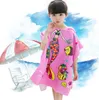 2019 Badhanddoek Deken Micro Fiber Materiaal Kid Cartoon Print Hooded Cloak Zwemmen Strandhanddoeken Multi Style Optioneel Hot Koop TC181203