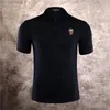 Ny mode djur tryckt # 82 män polo skjorta lapel krage slim passform korta ärm toppar casual classic business manliga bomull pp polos tröjor