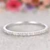 Vecalon 3 couleurs bague de promesse de mode en argent sterling 925 diamant pierre bague de fiançailles pour femmes bijoux de mariée 7926724