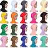 Mode vrouwen dame vol over moslim innerlijke hijab caps islamitische polyester en modale underscarf hoeden Arabische kop dekking