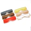 2020 trend rectangle sunglasses women fashion black red clear lens for sexy female retro eyewear uv400 oculos de sol5098058