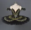 Costume de ballet de ballet classique noir