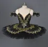 Tutù di balletto classico del cigno nero Costume da balletto per adulti Tutu professionale rosso Tutù nero Performance di danza