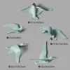 Kreativer 3D-Harzvogel, Heimdekoration, Wandaufkleber, Dekoration, Einrichtung. Die Friedenstaube als europäisches Maskottchen