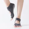 Women Yoga Backless Five Toe Antislip Ankle Grip Socks Dots Pilates Fitness Gym Socks Ladies Sports Sock3758118