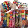 Freundschaftsarmbänder für Mädchen, luxuriös, bunt, lila, Unendlichkeitsarmband, handgefertigter Schmuck, preiswertes Geflecht, Kordel, Strang, geflochtenes Armband GB1574