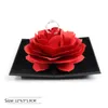 Pop Up Rose Ringhalter Schmuckschatulle Hochzeit Verlobungsringe Box Schmuck Geschenkboxen