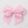 60 uds 2 "mini bebé niña hairbow pinzas para el pelo con lazo niños Boutique cinta de grosgrain bowknot cocodrilo horquilla accesorios para la cabeza HD3303