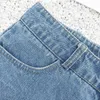 Jeans shorts sommar mode kvinnor sexiga damer avslappnad hög midja spets kort mini för
