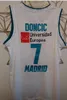 Custom Men Youth women Vintage Luka Doncic Universidad Europea #7 Luka basketball Jersey Size S-4XL or custom any name or number jersey