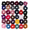 Chouchou en velours pour femmes et filles, 36 couleurs, bandes élastiques en caoutchouc, accessoires, cravate en gomme, anneau de cheveux, corde, support pour queue de cheval