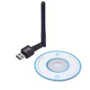 Creacube 2.4G Mini USB Adapter 150 Мбит/с 2DB 5DB Wi-Fi Dongle Wi-Fi-приемник беспроводной сетевой карты 802.11b/n/g Wi-Fi Ethernet