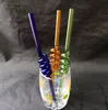 Multi-Helix-Saugrohr Großhandel Glas-Shisha, Glas-Wasserrohranschlüsse, kostenloser Versand