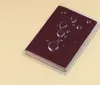 2019 جديد شفاف مملة البولندية للماء غطاء جواز سفر حاملي بطاقة حامل جواز سفر بروتابلي محافظ حالة الغطاء