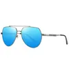 Damen Herren Sonnenbrille Damen Herren Markendesigner Metallrahmen quadratische Sonnenbrille Fahren Reiten Beschichtung UV400 Sonnenbrille Schutzbrille Brille