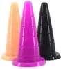 Butt plug ventosa forma cappello plug anale grande dildo anale Sex Stopper Giocattoli per adulti per uomini e donne Trainer anale per coppie