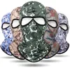 Camouflage masker 3D -vel stereo kalkoenjachtmasker snel droge kap tactische gezichtskap vol wargame cs vol