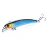 Hengjia Nieuwe Collectie 75mm Fishing Lure Fishing Tackle Minnow Hard Plastic Lokken Lokken Aas 7.5cm 5,6 g 6 # Haken 11 kleuren 50 stks