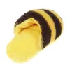 Ciotola cricchi di peluche cigolanti peluche suoni a forma di pantofola da gioco giocattolo per gatti da compagnia cucciolo denti da cucciolo pulire divertenti cucite giocattolo giocattolo per cani 6388684