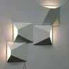 Luces LED Decoracion Modern enkel kreativ vägglampa LED sovrum Kombinabel Nordic Lamp Living Room Corridor Hotel Wall Lamp