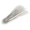 50 Pieces Stainless Steel Drinking Straw Cleaning Brushes Cleaner 200mm277E
