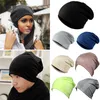 Beanie Hat Mens Ladies Knitted Cotten Winter Oversized Slouch Unisex Hat Cap pop Fashion Hot Sell S18120302