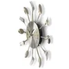 Wall Clocks 2021 Clock Kitchen Noiseless Stainless Steel Cutlery Knife And Fork Spoon Restaurant Home Decor1