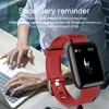 116 Plus Smart Watch Armband Fitness Tracker Heart Rate Step Counter Activity Monitor Band Wristband PK 115Plus för Android-telefon